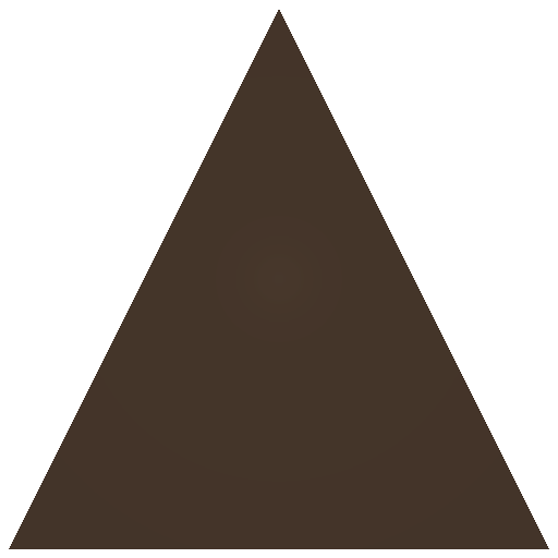 Plate Small Pine Equilateral Unturned Item