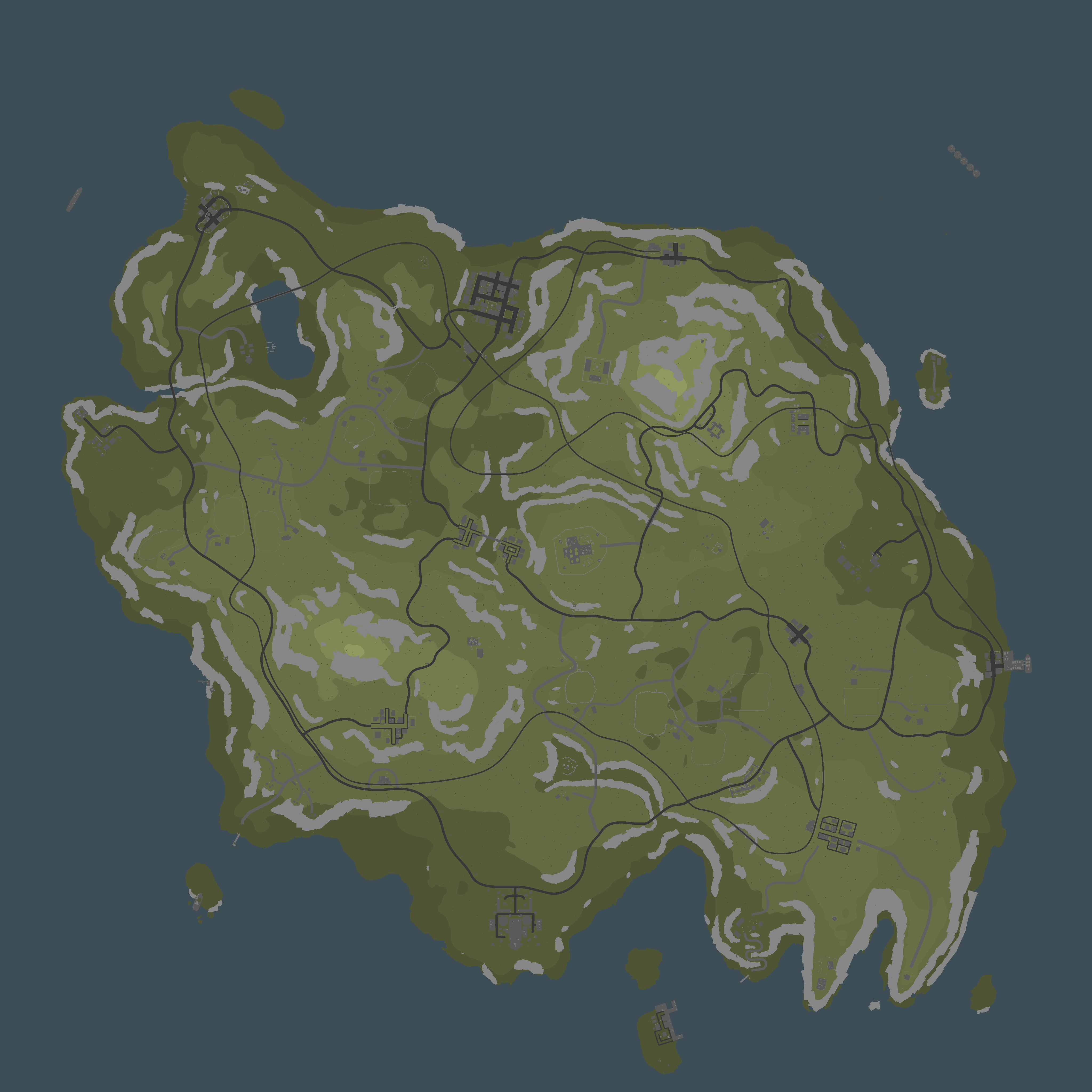 Ireland Unturned Map